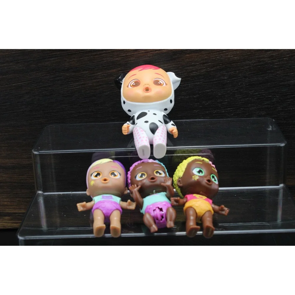 Cry‎ Babies Magic Tears Doll Lot Dalmatian and 3 Mini Figures Collectible Toys